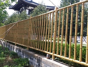 仿竹黃色護欄 仿竹黃色護欄